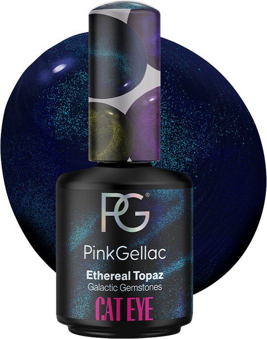 Pink Gellac Cat Eye Gellak - Ethereal Topaz 15 ml