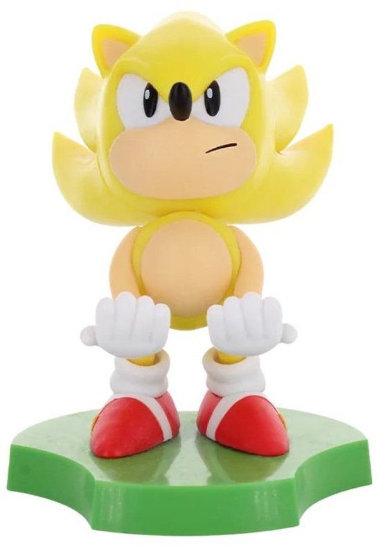 Exquisite Gaming Sonic The Hedgehog Holdems Mini Holder Super Sonic 10 cm Adapters