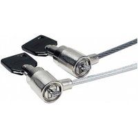 Dacomex Double Anti-Theft Lock f/ Laptop kabelslot 2,25 m