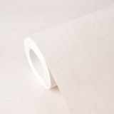 A.S. Création Vliesbehang Textiellook Crème Wit Grijs 10,05 m x 0,53 m