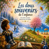 Les Doux Souvenirs de l'enfance: Poésies illustrées pour enfants de 3 à 8 ans : saisons, école, fêtes et rituel du soir sans écran