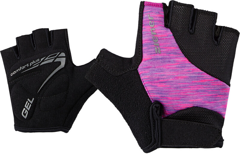 Ziener Canizo Bike Gloves Kids, fuchsia melange