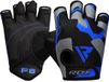 RDX Gants d'entraînement Sumblimation F6 Bleu L
