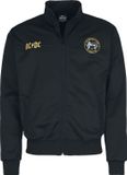 AC/DC Soccer Trackjacket Heren Trainingsjas - Zwart - 5XL