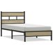 VidaXL Cadre de lit Sonoma Chêne 200x200 cm