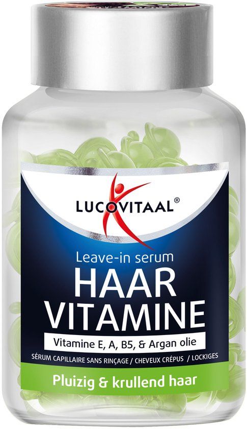 Lucovitaal Haar vitamine pluizig & krullend haar 25 Capsules