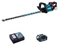 Makita Heggenschaar DUH601RT1-SK (1 x 5,0 Ah accu + DC18RC oplader)