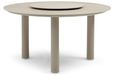 Coco Trino dining tuintafel 140 cm met lazy susan