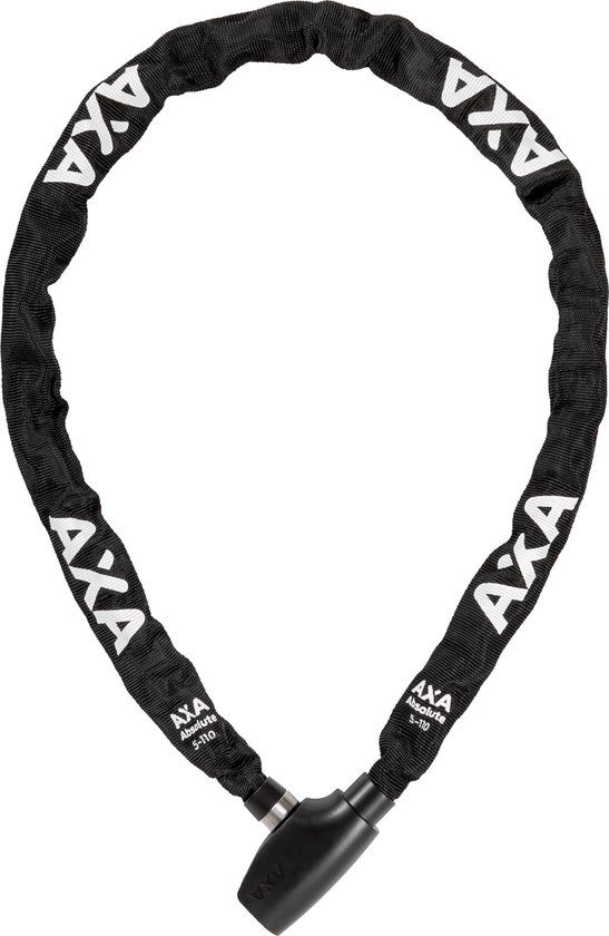 AXA Absolute 5 Kettingslot - 110 cm - Zwart