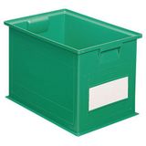 Bac empilable - vert - longueur 200 à 630 mm - 3,6 à 85 l