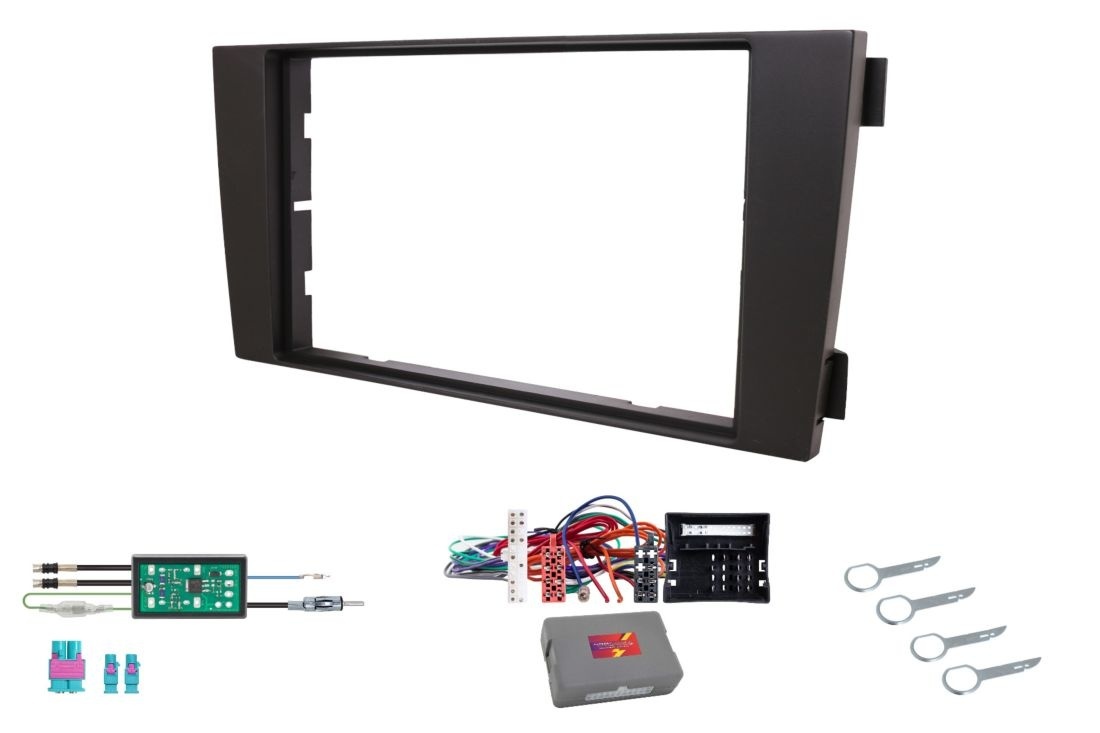 Radical Radical R-D021 - Voertuigspecifieke 2-DIN montageset voor Audi A6