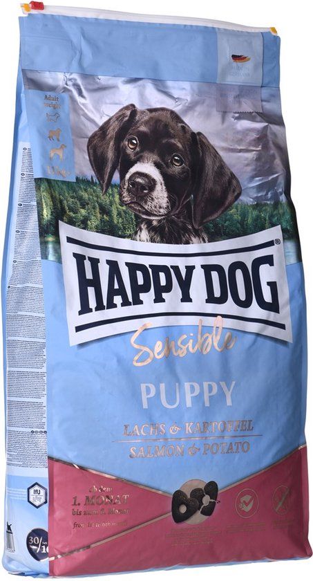 Happy Dog Sensible Puppy - Zalm en aardappel - 10 kg