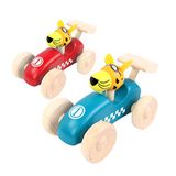 PLANÈTE BOIS - Raceauto - FSC - Willekeurig model - Hout - Speelgoed voor kinderen - Auto - Duurzaam speelgoed - 12 cm x 8 cm - Vanaf 12 maanden