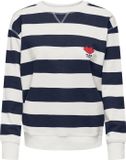JDY Boogie Sweater Dames - Maat M - Wit/Donkerblauw