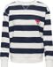JDY Boogie Sweater Dames - Maat M - Wit/Donkerblauw