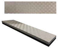 Merkloos Fitness Hometrainer Mat 2-delig met Antislip Dikke Demping