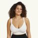 Carriwell Gel-Support Voedingsbh met Gelbeugel en Uitneembare Pads - Wit - XXL