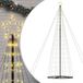 vidaXL LED-kerstboom 1534 leds warm wit 500 cm