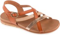 Skechers Desert Kiss Low - Peak Rank Dames Sandalen Bruin Maat 37.5
