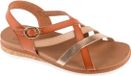 Skechers Desert Kiss Low - Peak Rank Dames Sandalen Bruin Maat 37.5