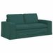 vidaXL Bank Donkergroen Stof 182 x 80 x 82 cm