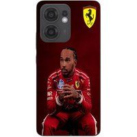 Ferrari Coque Pour Oppo Reno 13F Hamilton Scuderia Ferrari official wallpaper