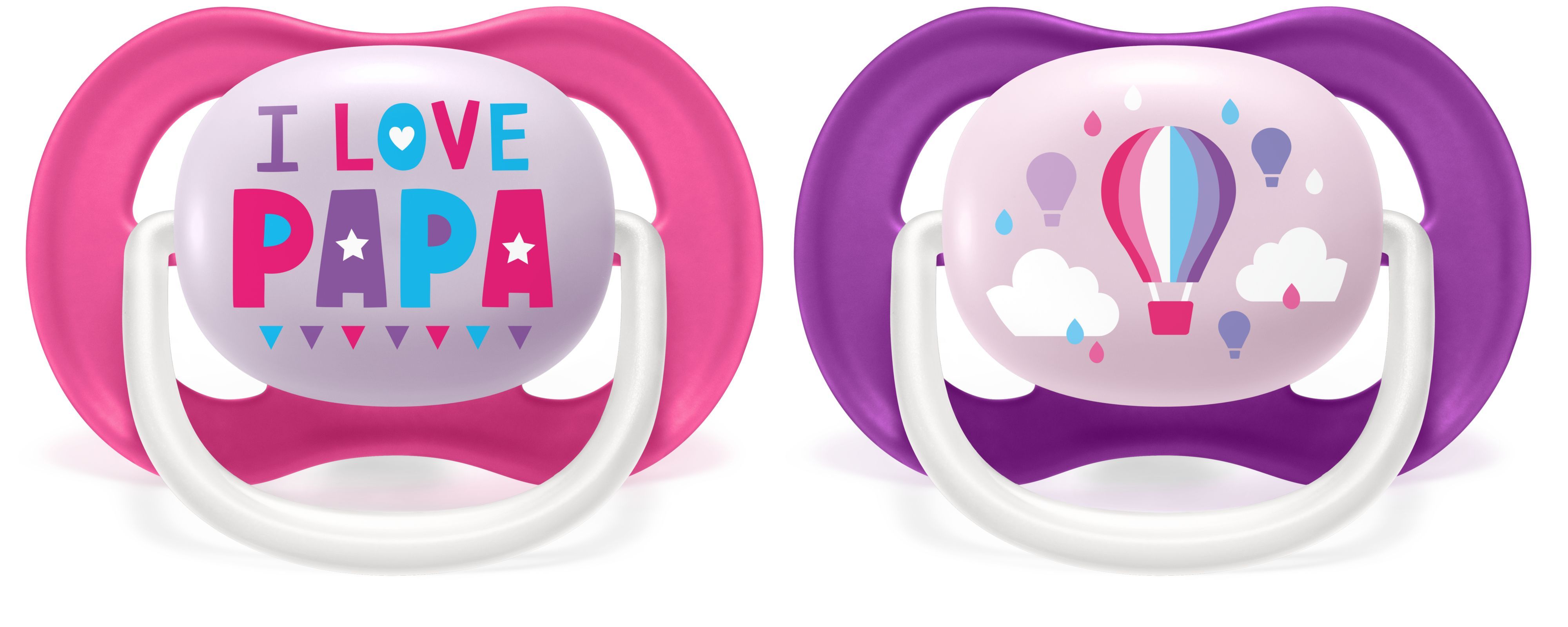 Philips Avent Ultra Air Fopspeen - 6-18 Maanden - 2 Stuks - Assorted Colors