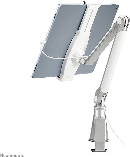Neomounts TABLET-D100SILVER Tablet Steun - Zilver - Geschikt voor tablets tot 12.9 inch