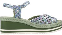 PONS QUINTANA PADOVA Groen Sandalen met hak Dames Maat 40