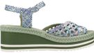 PONS QUINTANA PADOVA Groen Sandalen met hak Dames Maat 40
