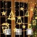 Merkloos oCreon LED Kerstverlichting Gordijn 3.5m met Timer