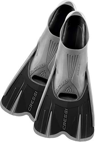 Cressi Agua Short Fins - Korte vinnen met volledige voetzak voor zwemmen of trainen in het zwembad en in de zee