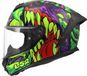 LS2 FF820 Rapid III Lycant Helm - Integraalhelm - Paars/groen - Maat S