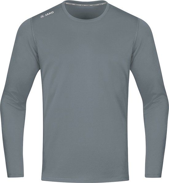 Jako - Shirt Run 2.0 - Grijze Longsleeve Kids - Maat 140