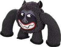 Flamingo Grillo - Jouets Chien - Peluche Gorille - Noir - 30x9x21cm