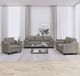 Maison Exclusive - Ensemble de canapés 3 pièces avec coussins, tissu taupe
