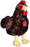 GIPSY TOYS Pluche kip - Zwart - 22 cm