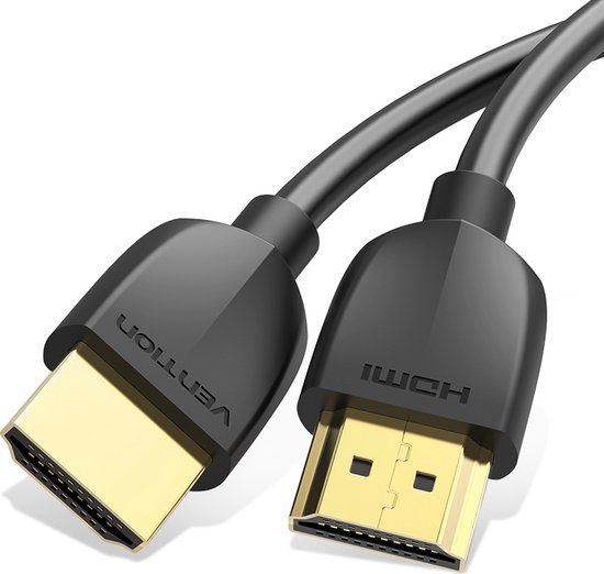Vention AAIBH HDMI kabel 2 m HDMI Type A (Standaard) Zwart