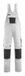 Mascot Unique Amerikaanse overall met kniezakken 12169-442 - wit/donkerantraciet - C56