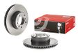 Brembo 09.A917.11 Remschijf met UV-lak, 1 stuk