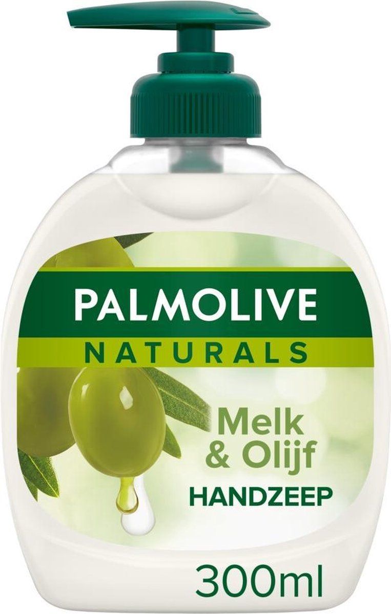 Palmolive Handzeep Naturals Olijf - 6 x 300 ml - Voordeelverpakking
