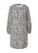 COMMA Robe noir / blanc