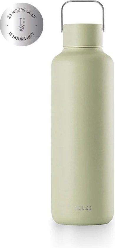 Equa Thermosfles Matcha - 600 ml - RVS - 24 uur koud - 12 uur warm