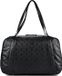 GUESS Devon Travel Tote Black Logo Zwart