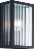 Brilliant Getta - Buiten wandlamp - E27 max 1x40W - Zwart