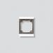 Siedle MR 611-1/1-0 Cadre Blanc
