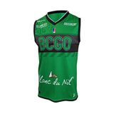 BCGO - Basket Club Gries Oberhoffen Gries-Oberhoffen Officieel thuisshirt 2019-2020, uniseks basketbalshirt