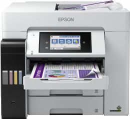 Epson EcoTank ET-5880 - Multifunctionele printer - Kleur - Inkjet - A4 - 25 ppm - Zwart/Wit