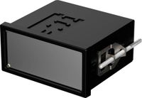 Bopla NGS 9408 UNINORM-EINSCHUBGEH. Behuizing voor paneelmontage 96 x 48 x 85 Zwart (RAL 9005) 1 stuk(s)