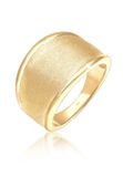 Elli Ring Dames Basis Mat Statement Trend 925 Sterling Zilver - Maat 54